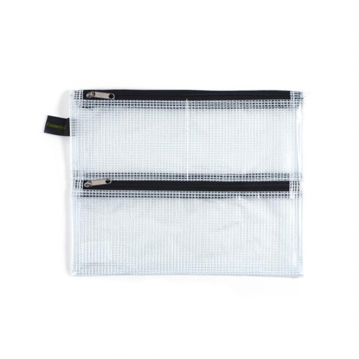 Kynäkotelo Double-Zip A5 ryhmässä Kynät / Kynätarvikkeet / Penaalit ja kynäkotelot @ Pen Store (126510)