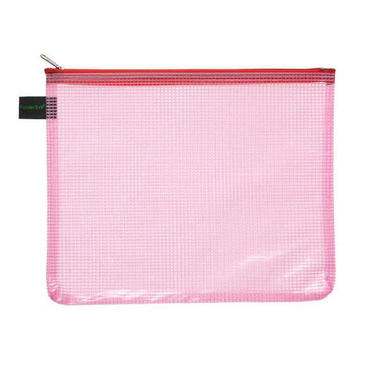 Vetoketjullinen pussi Mesh A5 ryhmässä Taiteilijatarvikkeet / Muut taidetarvikkeet / Säilytys @ Pen Store (126516_r)