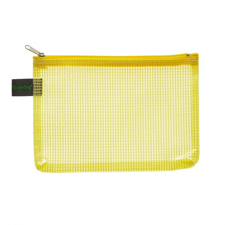 Vetoketjullinen pussi Mesh A6 ryhmässä Taiteilijatarvikkeet / Muut taidetarvikkeet / Säilytys @ Pen Store (126520_r)