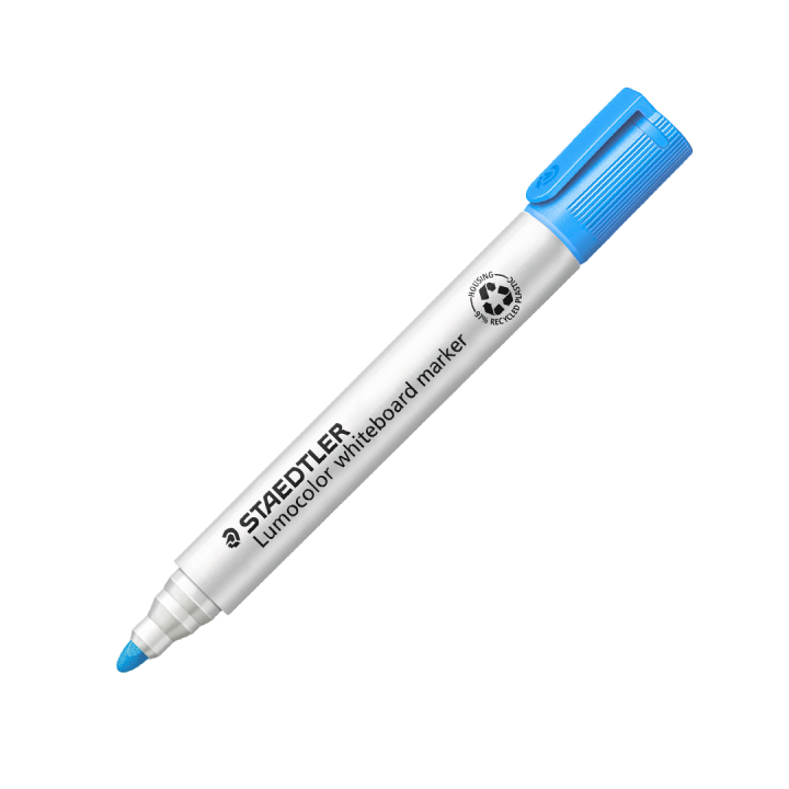 Lumocolor Whiteboard marker 2 mm light blue ryhmässä Kynät / Toimisto ja merkkaus / Valkotaulutussit @ Pen Store (126603)