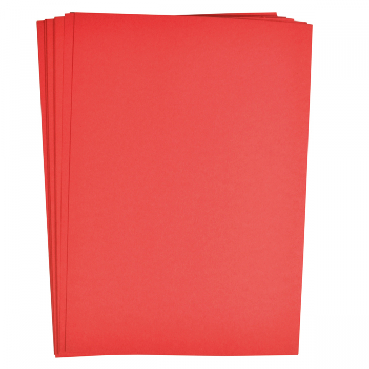 Värillinen Punainen Paperi 25 kpl ryhmässä Paperit ja Lehtiöt / Taiteilijalehtiöt / Värillinen paperi @ Pen Store (126888)