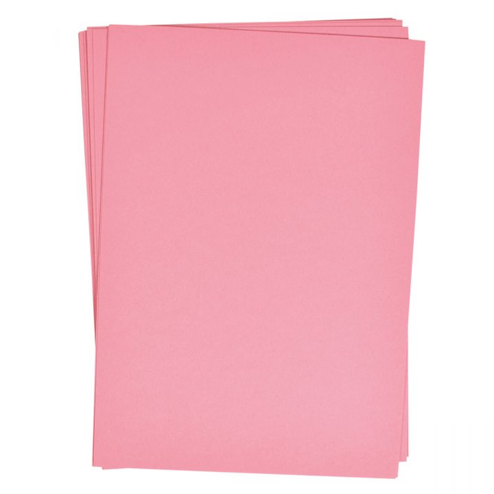 Värillinen Vaaleanpunainen Paperi 25 kpl ryhmässä Paperit ja Lehtiöt / Taiteilijalehtiöt / Värillinen paperi @ Pen Store (126890)