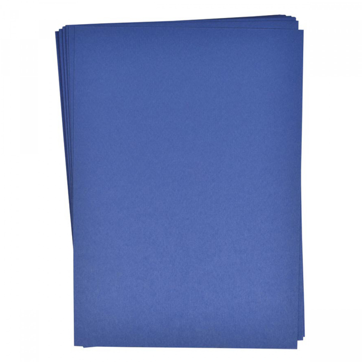 Värillinen Tummansininen Paperi 25 kpl ryhmässä Paperit ja Lehtiöt / Taiteilijalehtiöt / Värillinen paperi @ Pen Store (126892)