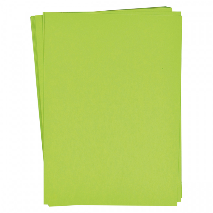 Värillinen Vaaleanvihreä Paperi 25 kpl ryhmässä Paperit ja Lehtiöt / Taiteilijalehtiöt / Värillinen paperi @ Pen Store (126893)