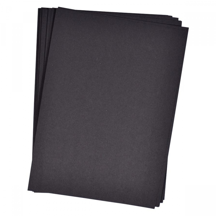 Värillinen Musta Paperi 25 kpl ryhmässä Paperit ja Lehtiöt / Taiteilijalehtiöt / Värillinen paperi @ Pen Store (126895)