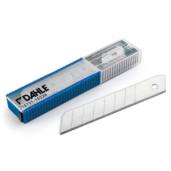 Veitsenterää Harrasteveitsi 10 kpl 18 mm ryhmässä Askartelu ja Harrastus / Harrastustarvikkeet / Leikkurit @ Pen Store (128240)