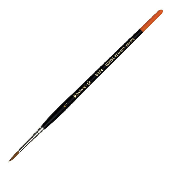 Näädänkarvasivellin Pyöreä 8404 Koko 1 ryhmässä Taiteilijatarvikkeet / Siveltimet / Akvarellisiveltimet @ Pen Store (128345)