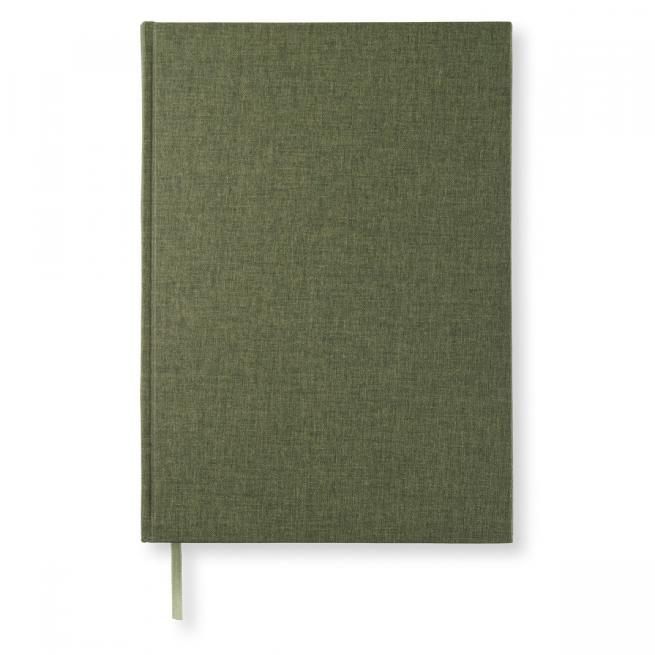 Notebook A4 Viivoitettu Khaki Green ryhmässä Paperit ja Lehtiöt / Kirjoitus ja muistiinpanot / Muistikirjat @ Pen Store (128465)