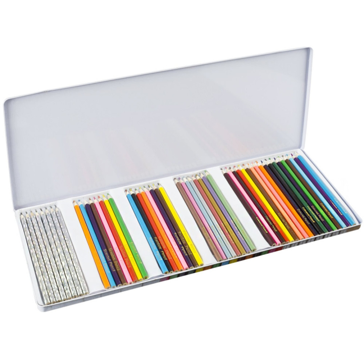 Värikynät 50-setti ryhmässä Kynät / Taiteilijakynät / Värikynät @ Pen Store (128497)
