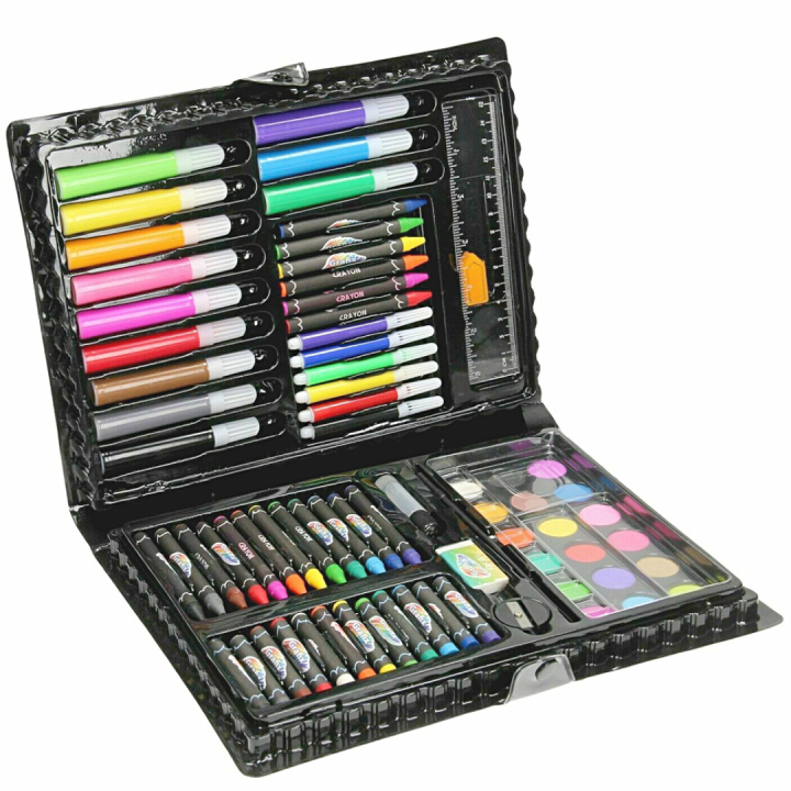Colouring Set 80 kpl ryhmässä Kids / Hauskaa oppimista / Askartelulaatikot @ Pen Store (128499)