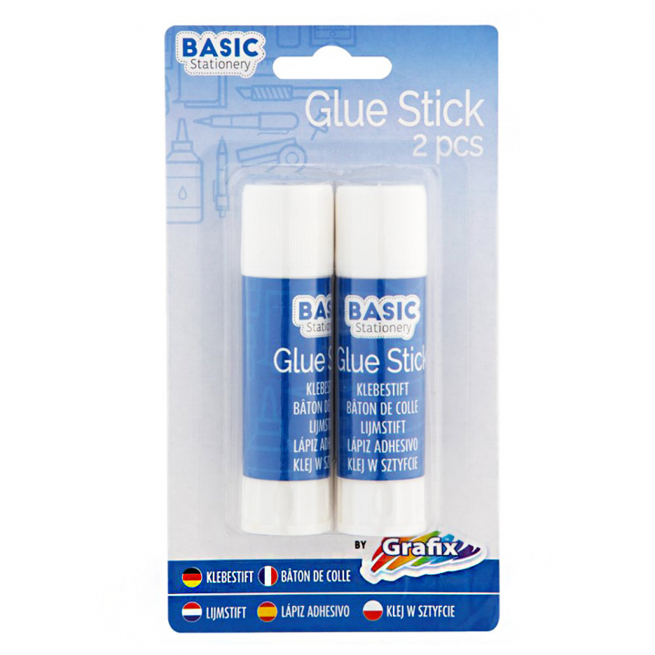 Glue Sticks (20 g) 2 kpl ryhmässä Askartelu ja Harrastus / Harrastustarvikkeet / Liimat / Liimapuikko @ Pen Store (128510)