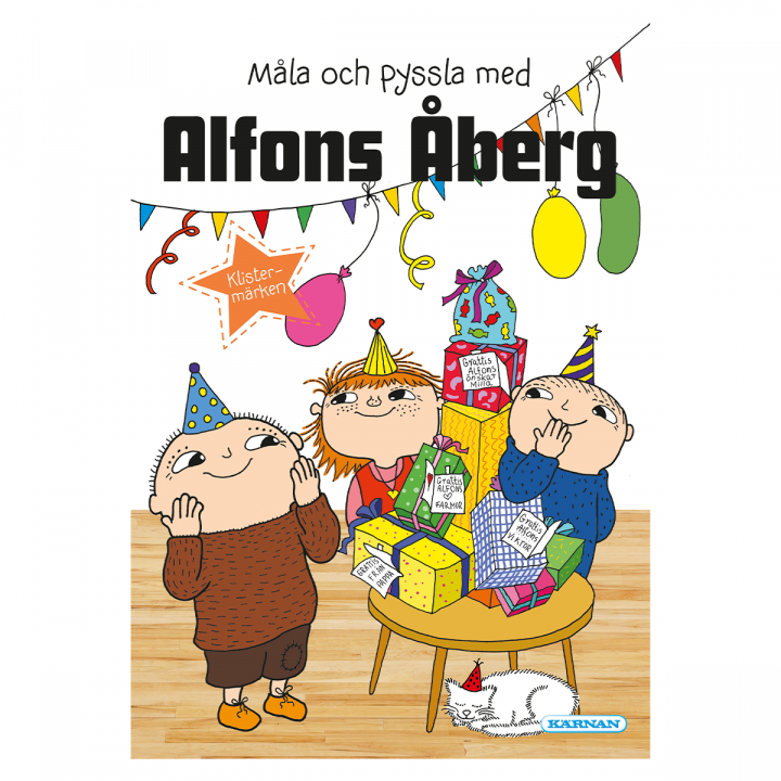 Alfons Åberg Värityskirja ja Puuhatehtäviä ryhmässä Kids / Hauskaa oppimista / Väritys- ja askartelukirjat / Askartelukirjat @ Pen Store (128978)