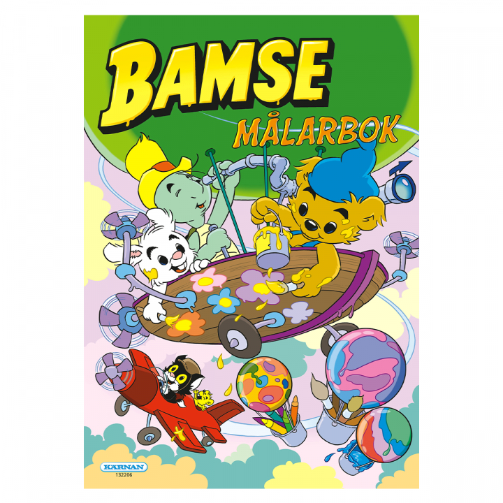 Bamse Värityskirja ryhmässä Kids / Hauskaa oppimista / Väritys- ja askartelukirjat / Värityskirjat @ Pen Store (128979)