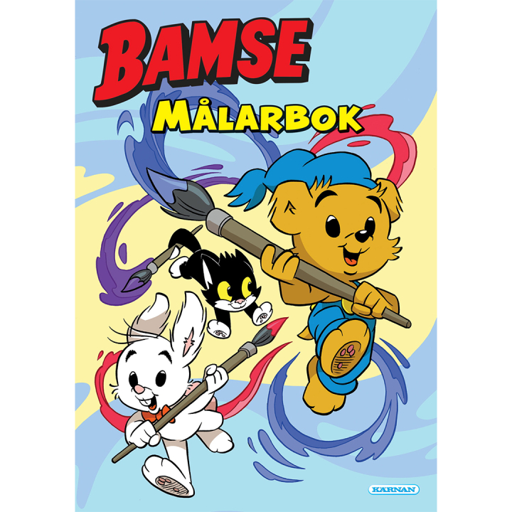 Bamse Värityskirja ryhmässä Kids / Hauskaa oppimista / Väritys- ja askartelukirjat / Värityskirjat @ Pen Store (128979)