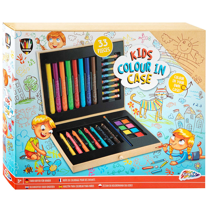 Kids Colour Case ryhmässä Kids / Lastenkynät / Lasten värikynät @ Pen Store (129334)