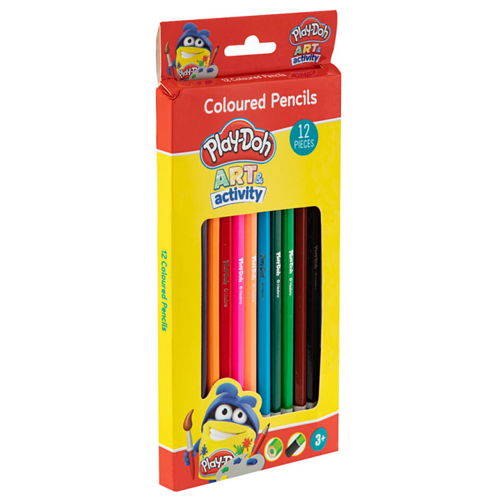 Colouring pencils 12-set ryhmässä Kids / Lastenkynät / 3+ vuotiaat @ Pen Store (129337)