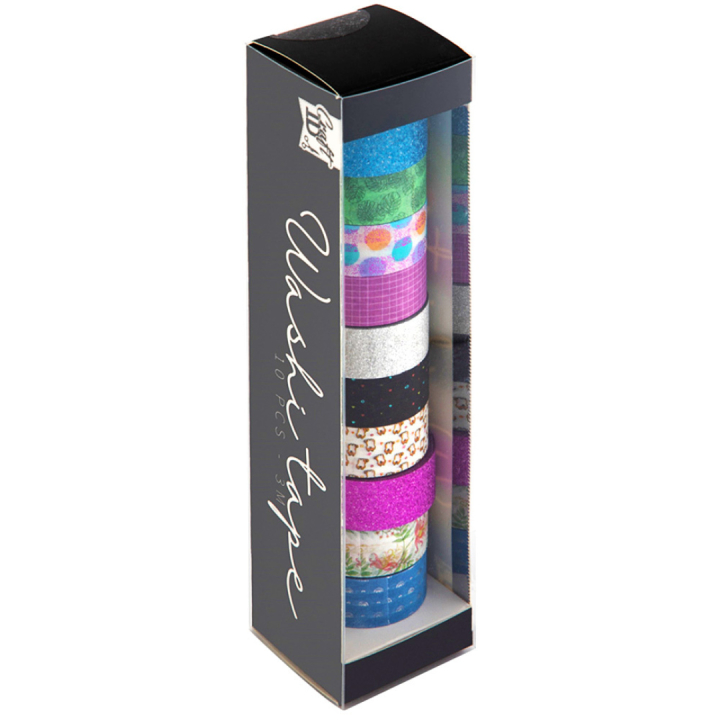 Washi tape 10-pack Mix ryhmässä Kids / Hauskaa oppimista / Teippi lapsille @ Pen Store (129393)