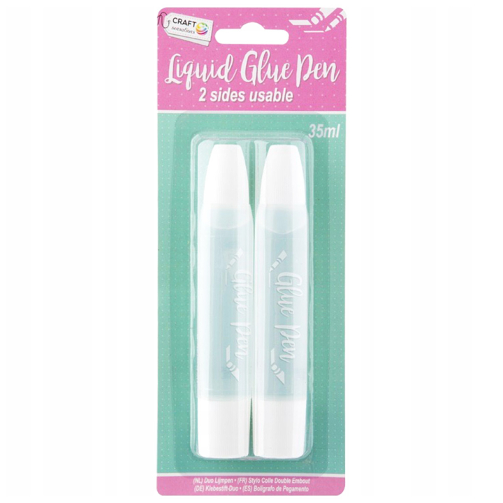 Liquid Glue pen 2-pack ryhmässä Askartelu ja Harrastus / Harrastustarvikkeet / Liimat / Hobby-liima @ Pen Store (129406)