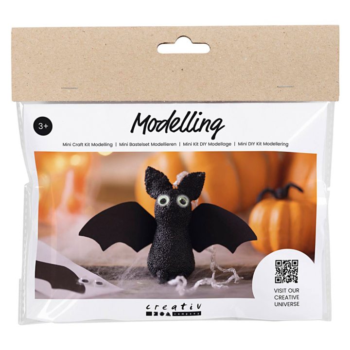 DIY Muovailusavi Bat ryhmässä Askartelu ja Harrastus / Lomat ja vuodenajat / Halloween @ Pen Store (129955)