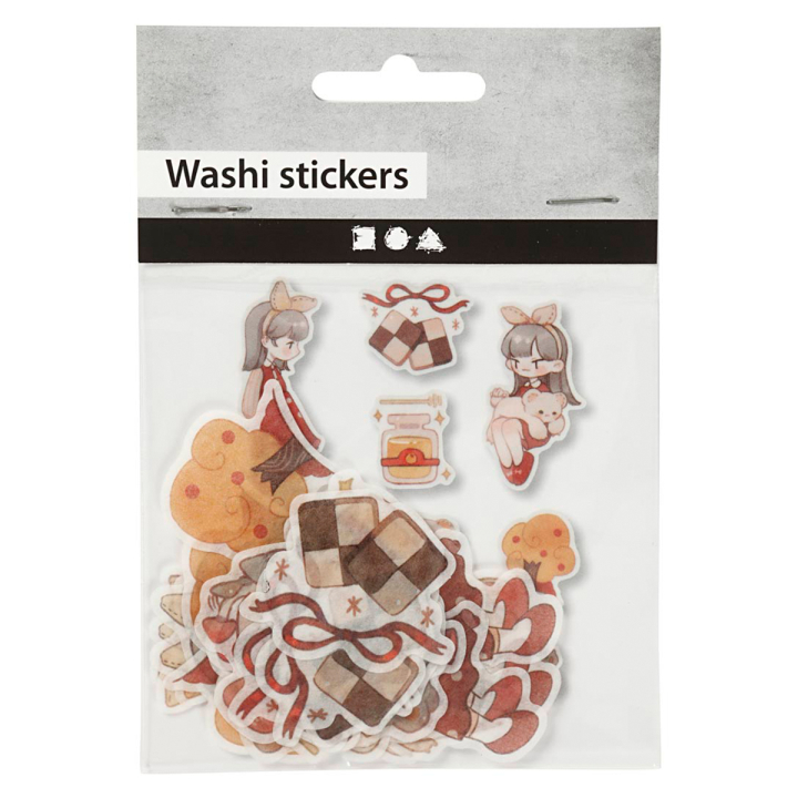 Washi Stickers Manga ryhmässä Kids / Hauskaa oppimista / Stickers @ Pen Store (130014)