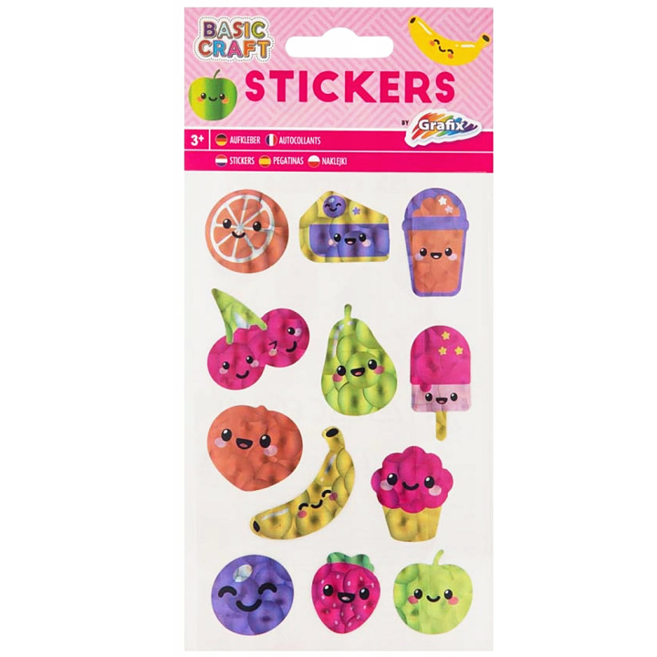 Stickers Kawaii 1 arkki ryhmässä Kids / Hauskaa oppimista / Stickers @ Pen Store (130052)