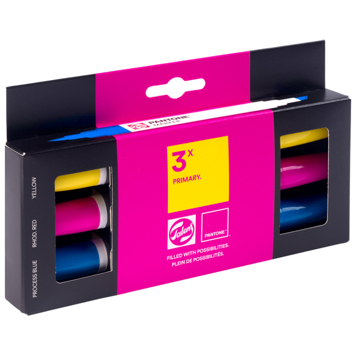 Marker 3 kpl Primary ryhmässä Kynät / Taiteilijakynät / Maalitussit @ Pen Store (130477)