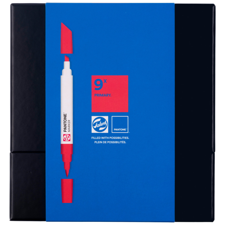 Marker 9 kpl Primary ryhmässä Kynät / Taiteilijakynät / Maalitussit @ Pen Store (130482)