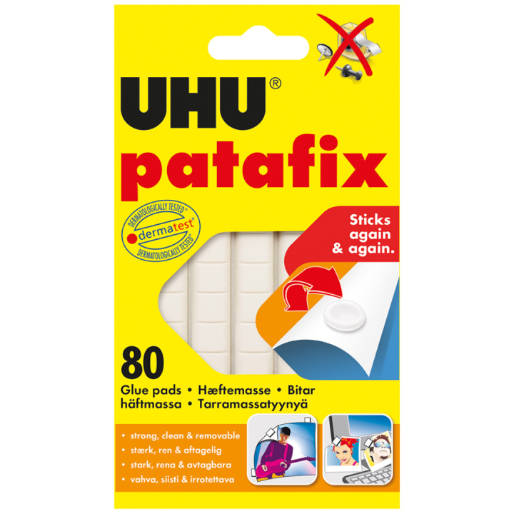 Patafix Tarramassatyynyä 80 kpl ryhmässä Taiteilijatarvikkeet / Muut taidetarvikkeet / Työkalut ja lisätarvikkeet @ Pen Store (130701)