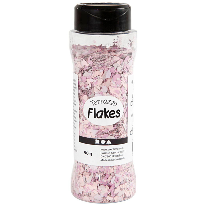 Terrazzo Flakes 90g Violetti ryhmässä Askartelu ja Harrastus / Askartelu / Tee se itse @ Pen Store (130771)