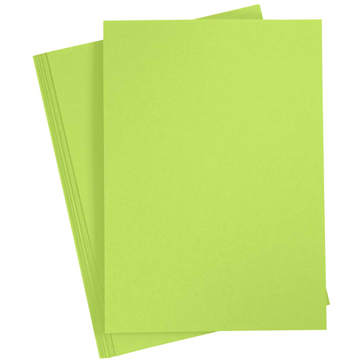 Värillinen paperi Vaaleanvihreä A4 180g 20 arkkia ryhmässä Kids / Hauskaa oppimista / Paperi ja Piirustusalusta Lapsille @ Pen Store (130802)