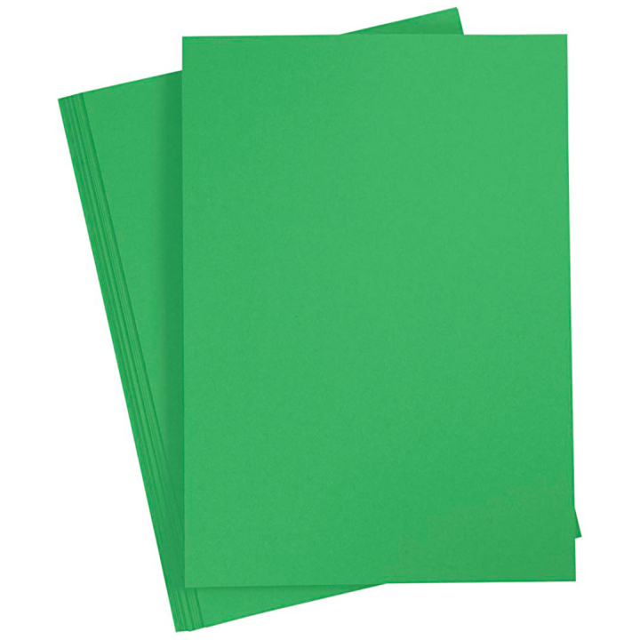 Värillinen paperi Vihreä A4 180g 20 arkkia ryhmässä Kids / Hauskaa oppimista / Paperi ja Piirustusalusta Lapsille / Värillinen paperi lapsille @ Pen Store (130803)