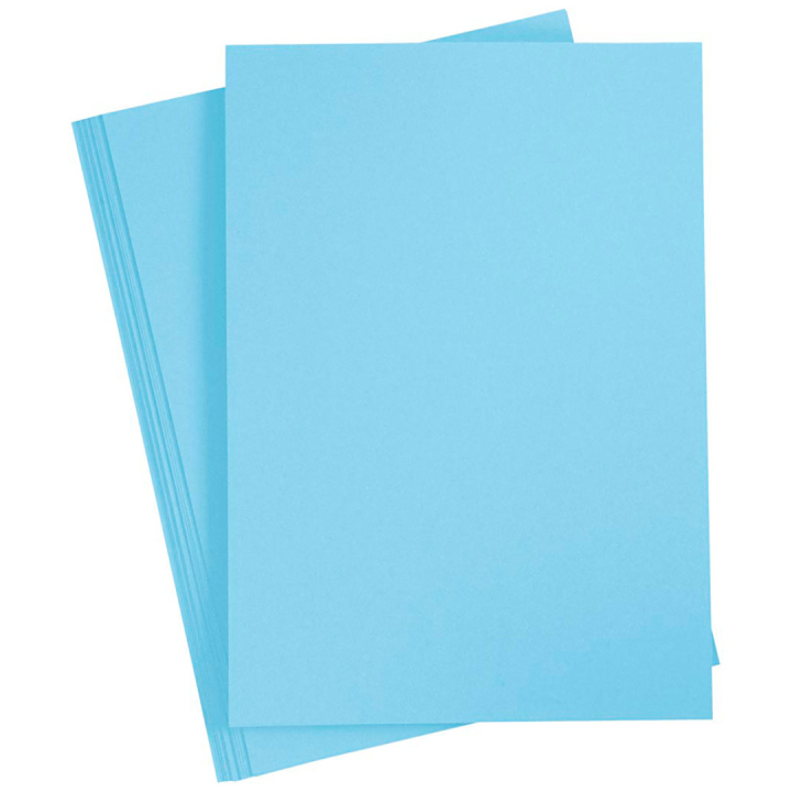 Värillinen paperi Vaaleansininen A4 180g 20 arkkia ryhmässä Kids / Hauskaa oppimista / Paperi ja Piirustusalusta Lapsille / Värillinen paperi lapsille @ Pen Store (130806)