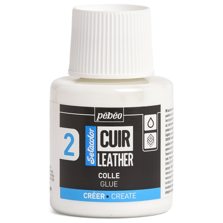 Setacolor Cuir Leather Glue 110ml ryhmässä Askartelu ja Harrastus / Värit / Nahkaväri @ Pen Store (130864)