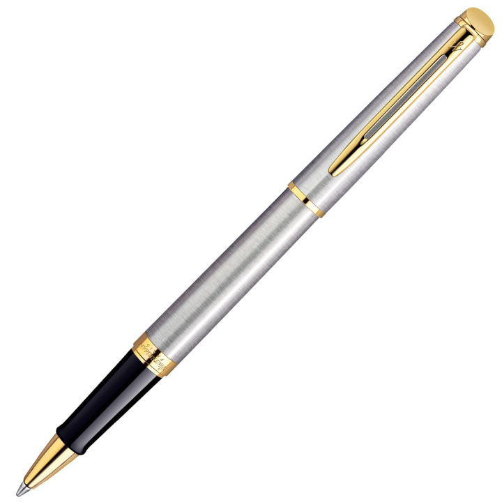 Hémisphère Steel/Gold Rollerball ryhmässä Kynät / Fine Writing / Lahjakynät @ Pen Store (132003)