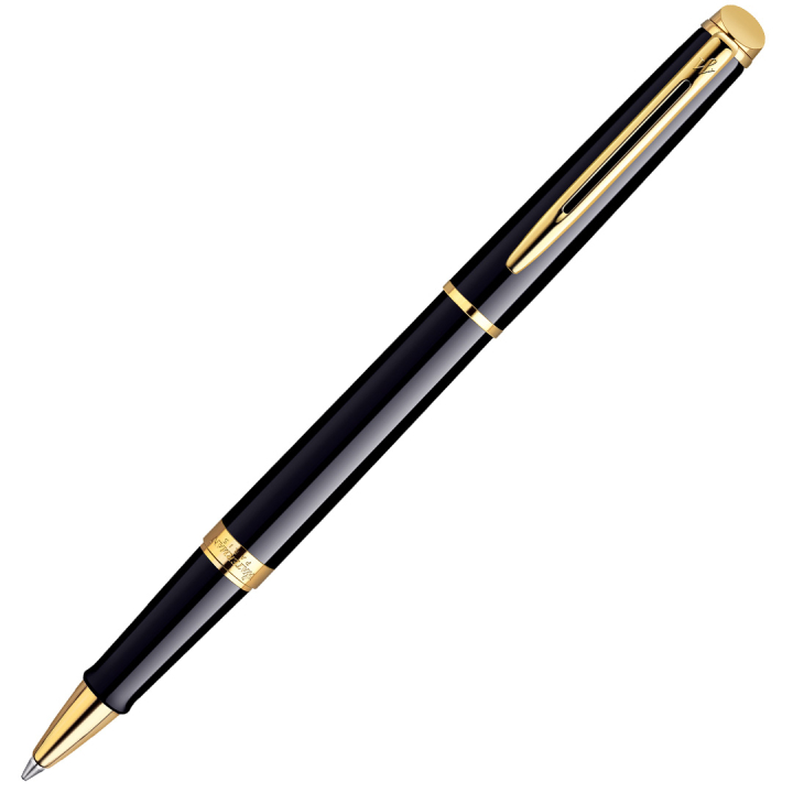 Hémisphère Black/Gold Rollerball ryhmässä Kynät / Fine Writing / Rollerball-kynät @ Pen Store (132011)