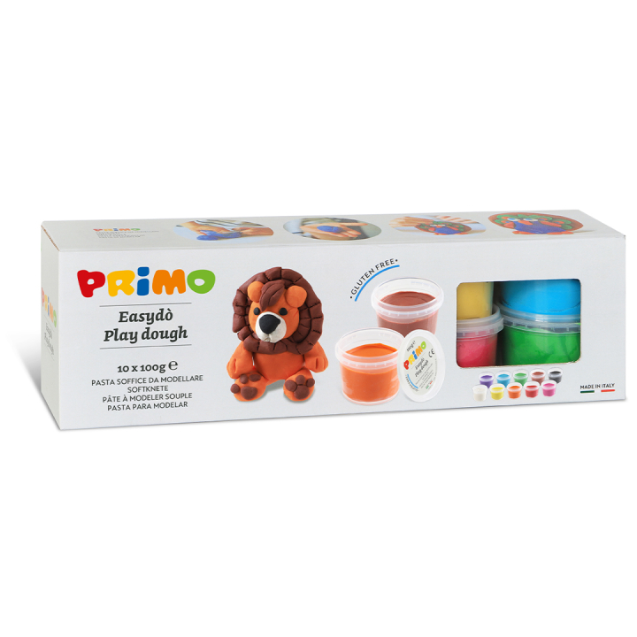 Muovailuvahaa Soft 10x100g ryhmässä Kids / Lasten askartelu ja värit / Savella askartelu @ Pen Store (132137)