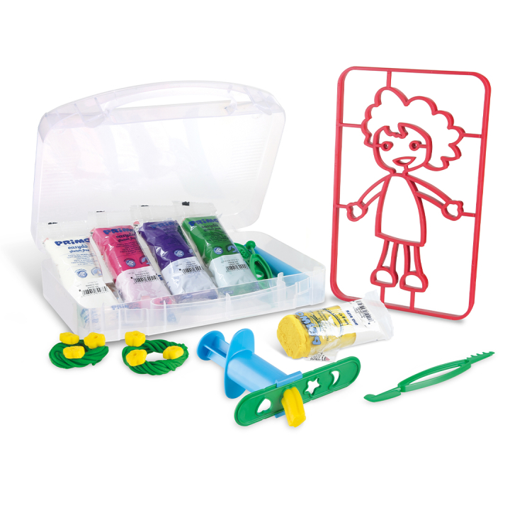 Muovailuvahaa Kit Girl ryhmässä Kids / Lasten askartelu ja värit / Savella askartelu @ Pen Store (132140)