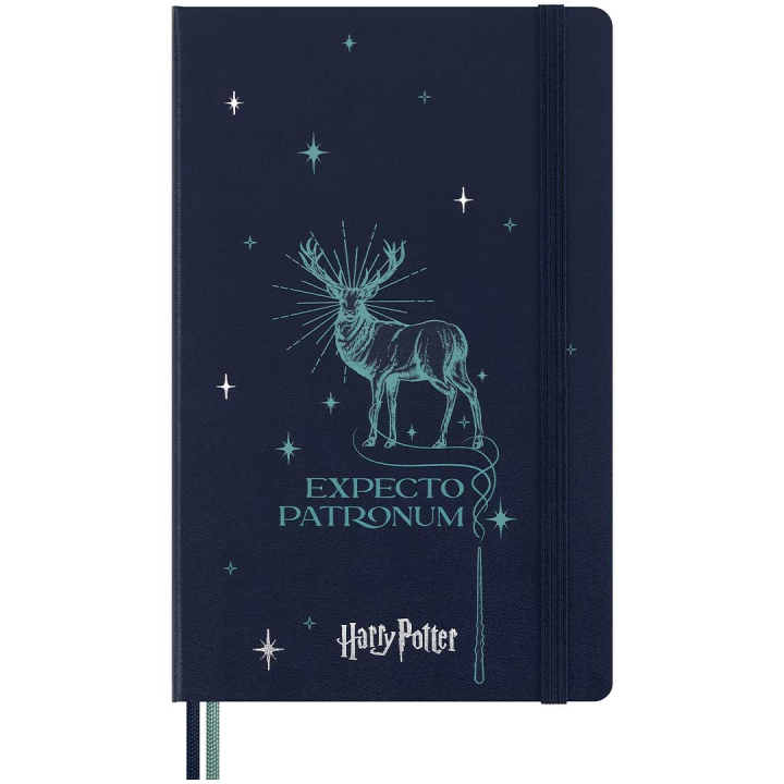 Hard Cover Notebook Large Harry Potter Expecto Patronum ryhmässä Paperit ja Lehtiöt / Kirjoitus ja muistiinpanot / Muistikirjat @ Pen Store (132483)