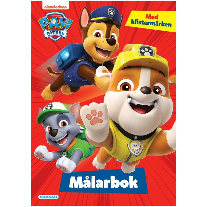 Paw Patrol värityskirja ryhmässä Kids / Hauskaa oppimista / Väritys- ja askartelukirjat / Värityskirjat @ Pen Store (133016)