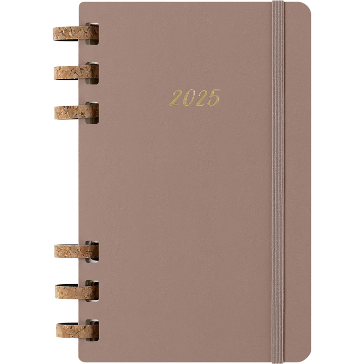 12M Spiral Planner 2025 XL Almond ryhmässä Paperit ja Lehtiöt / Kalenterit / 12 kk kalenterit @ Pen Store (133786)