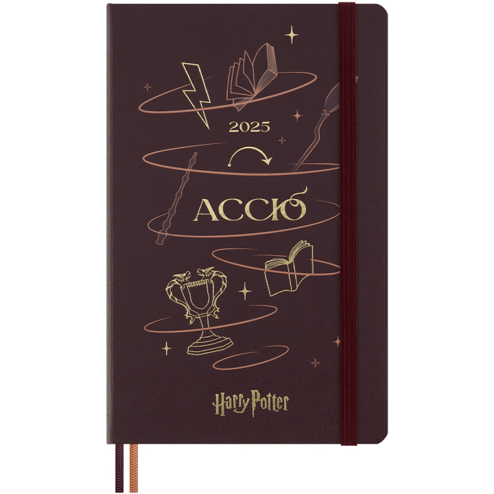 12M Daily Kalender 2025 Hardcover 2025 Large Harry Potter ryhmässä Paperit ja Lehtiöt / Kalenterit / 12 kk kalenterit @ Pen Store (133814)