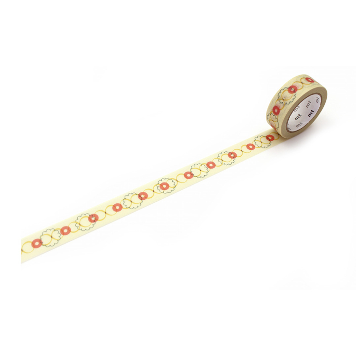 Washi-teippi Retro design button ryhmässä Askartelu ja Harrastus / Harrastustarvikkeet / Washiteipit @ Pen Store (134012)