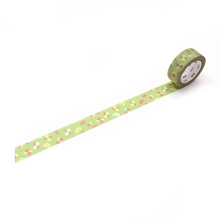 Washi-teippi Retro design kamon ryhmässä Askartelu ja Harrastus / Harrastustarvikkeet / Washiteipit @ Pen Store (134014)