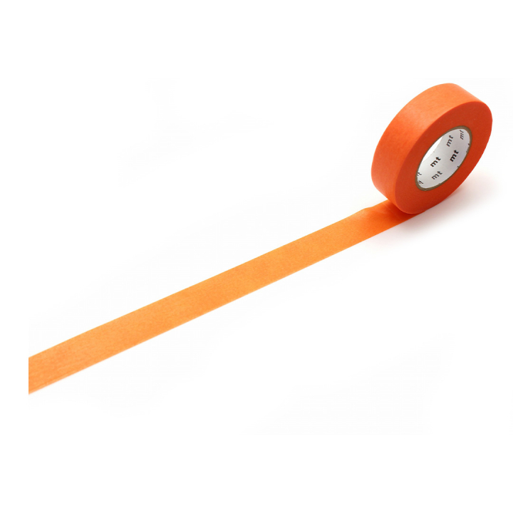 Washi-tejp Orange ryhmässä Askartelu ja Harrastus / Harrastustarvikkeet / Washiteipit @ Pen Store (134017)