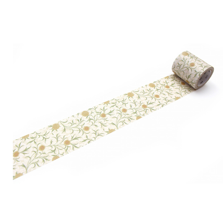 Washi-teippi William Morris Scroll and Flower x MT ryhmässä Askartelu ja Harrastus / Harrastustarvikkeet / Washiteipit @ Pen Store (134034)