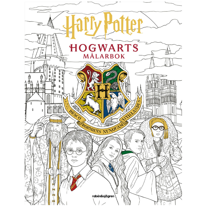 Harry Potter Hogwarts värityskirja ryhmässä Kids / Hauskaa oppimista / Väritys- ja askartelukirjat / Värityskirjat @ Pen Store (134493)