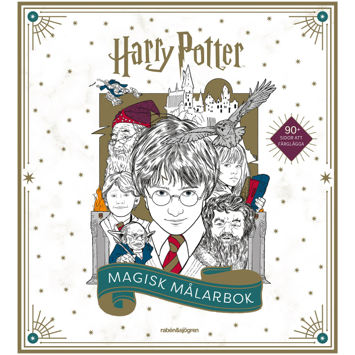 Harry Potter Taianomainen värityskirja ryhmässä Kids / Hauskaa oppimista / Väritys- ja askartelukirjat / Värityskirjat @ Pen Store (134494)