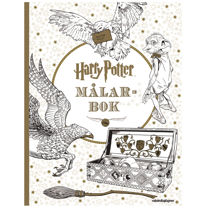 Harry Potter -värityskirja ryhmässä Kids / Hauskaa oppimista / Väritys- ja askartelukirjat / Värityskirjat @ Pen Store (134495)