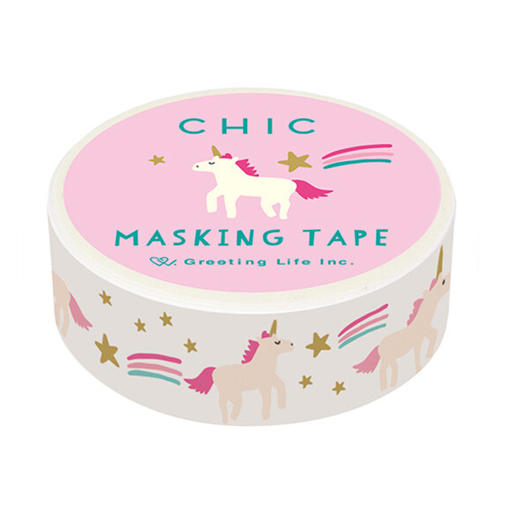 Washi-tape Unicorn ryhmässä Askartelu ja Harrastus / Harrastustarvikkeet / Washiteipit @ Pen Store (134813)