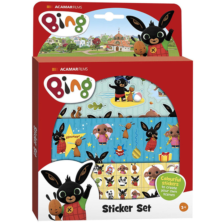 Bing-tarrasetti (3 vuotta+) ryhmässä Kids / Hauskaa oppimista / Tarrat @ Pen Store (134908)